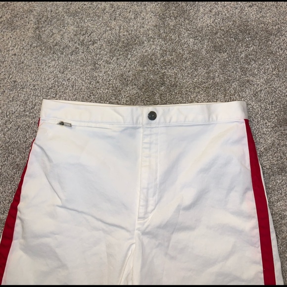 Ralph Lauren Golf White & Red shorts size 6 - Picture 4 of 10